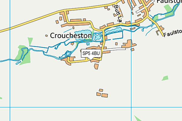 SP5 4BU map - OS VectorMap District (Ordnance Survey)