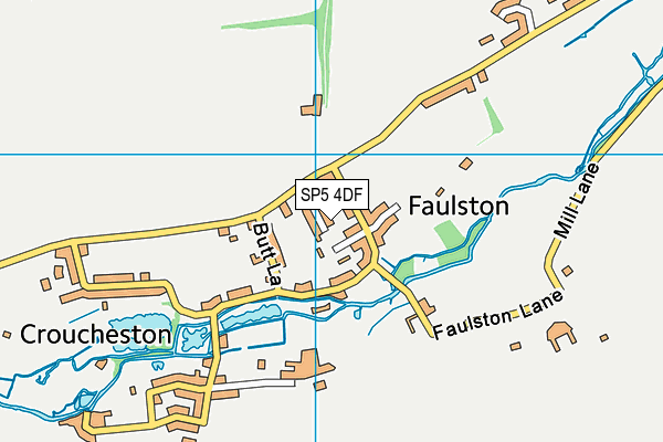 Bishopstone Recreation Ground map (SP5 4DF) - OS VectorMap District (Ordnance Survey)