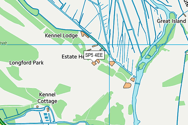 SP5 4EE map - OS VectorMap District (Ordnance Survey)
