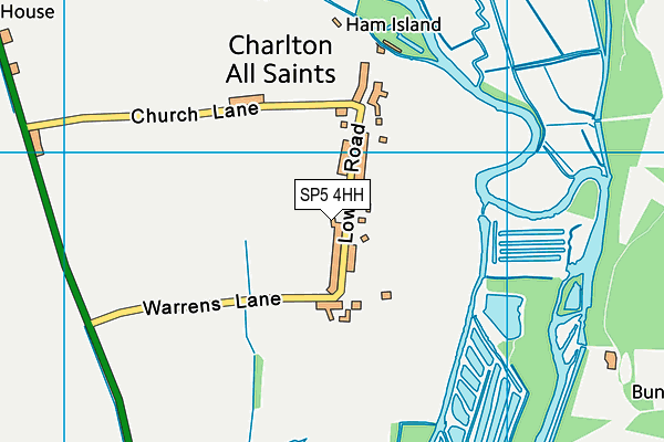SP5 4HH map - OS VectorMap District (Ordnance Survey)