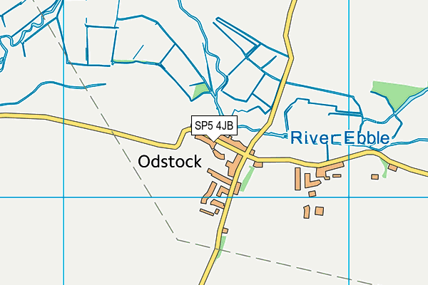 SP5 4JB map - OS VectorMap District (Ordnance Survey)
