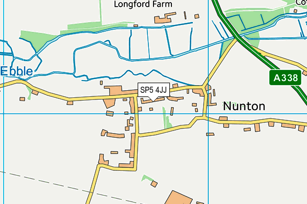 SP5 4JJ map - OS VectorMap District (Ordnance Survey)