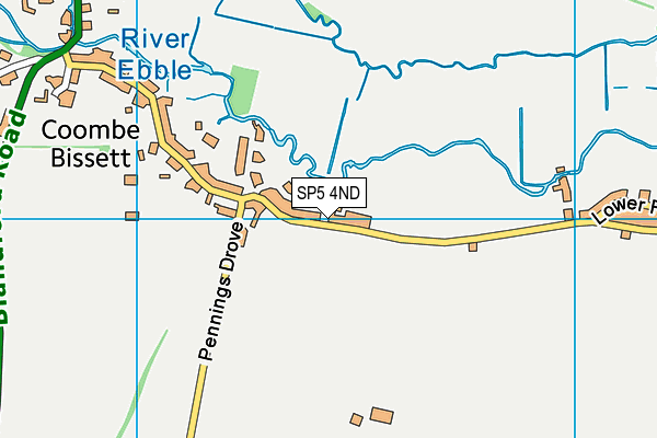 SP5 4ND map - OS VectorMap District (Ordnance Survey)