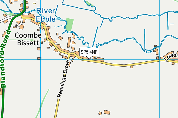 SP5 4NF map - OS VectorMap District (Ordnance Survey)