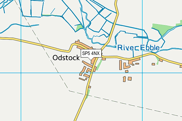 SP5 4NX map - OS VectorMap District (Ordnance Survey)