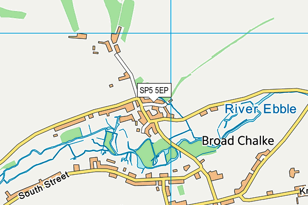 SP5 5EP map - OS VectorMap District (Ordnance Survey)