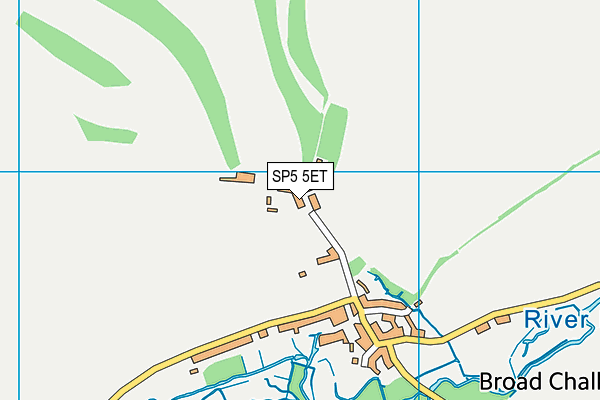 SP5 5ET map - OS VectorMap District (Ordnance Survey)