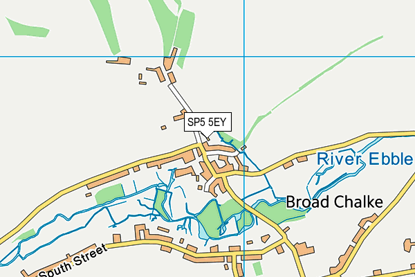 SP5 5EY map - OS VectorMap District (Ordnance Survey)