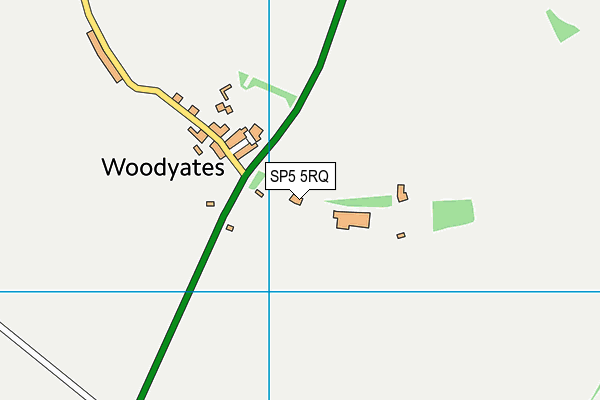 SP5 5RQ map - OS VectorMap District (Ordnance Survey)