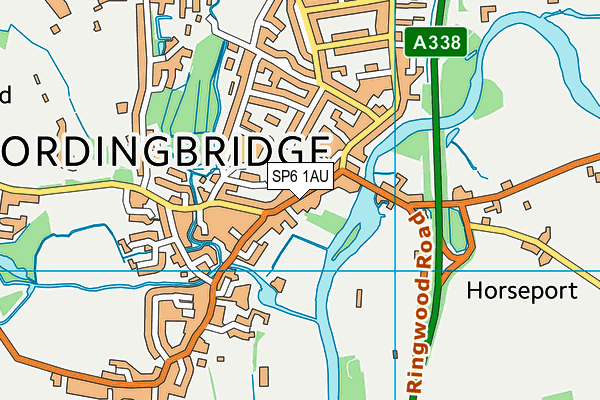 Map of FARRIERS MANAGEMENT COMPANY (FORDINGBRIDGE) LIMITED at district scale