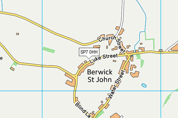 SP7 0HH map - OS VectorMap District (Ordnance Survey)