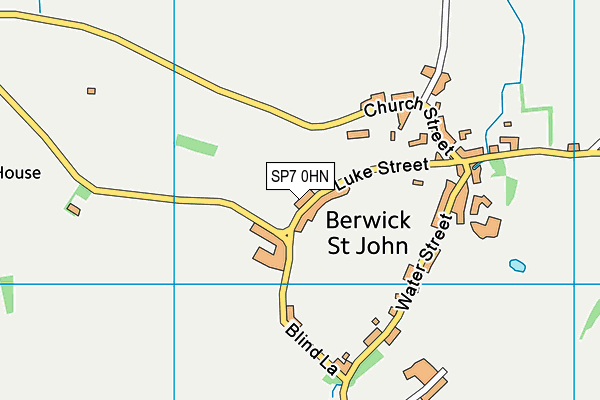 SP7 0HN map - OS VectorMap District (Ordnance Survey)