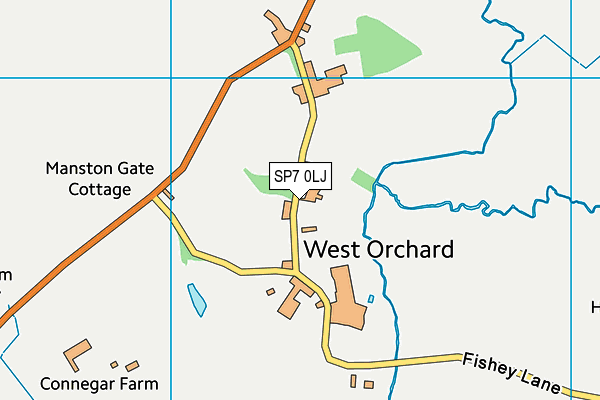 Orchard Polo Club (Closed) map (SP7 0LJ) - OS VectorMap District (Ordnance Survey)