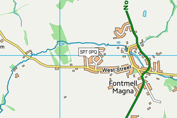 SP7 0PQ map - OS VectorMap District (Ordnance Survey)