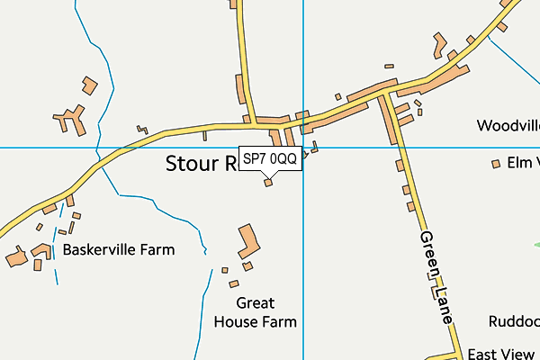 SP7 0QQ map - OS VectorMap District (Ordnance Survey)