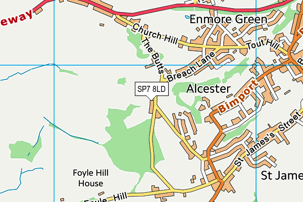 Map of 83 GLOUCESTER STREET LIMITED at district scale