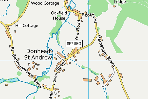 SP7 9EG map - OS VectorMap District (Ordnance Survey)