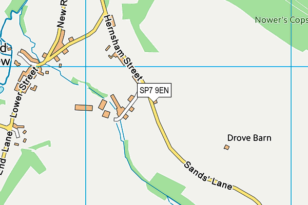 SP7 9EN map - OS VectorMap District (Ordnance Survey)