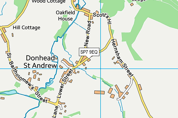 SP7 9EQ map - OS VectorMap District (Ordnance Survey)