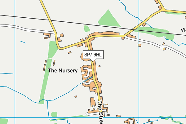 SP7 9HL map - OS VectorMap District (Ordnance Survey)