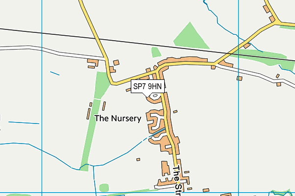 SP7 9HN map - OS VectorMap District (Ordnance Survey)