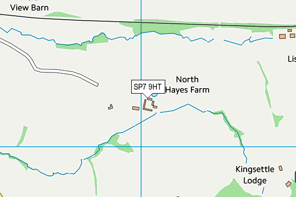 SP7 9HT map - OS VectorMap District (Ordnance Survey)