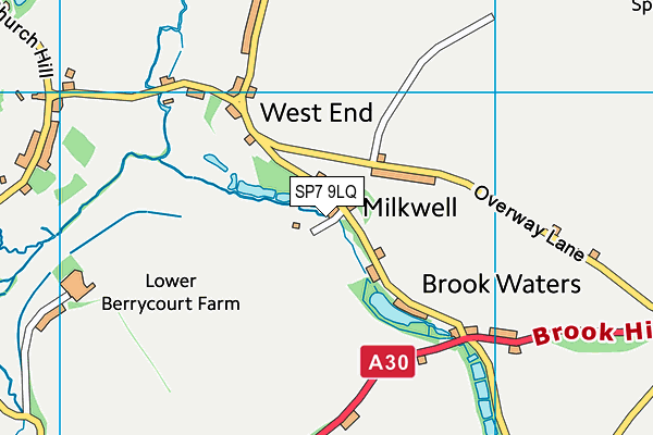 SP7 9LQ map - OS VectorMap District (Ordnance Survey)