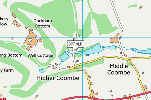 SP7 9LR map - OS VectorMap District (Ordnance Survey)