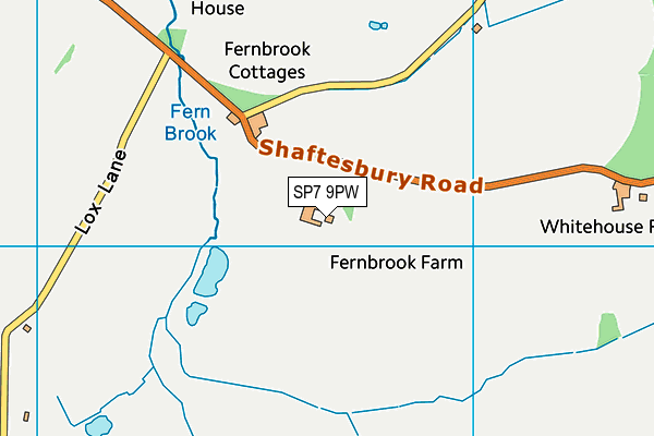 SP7 9PW map - OS VectorMap District (Ordnance Survey)