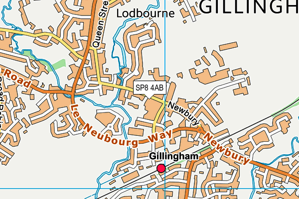 Map of DOLPHIN PUB LTD at district scale