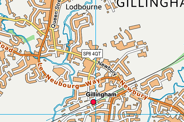 Map of LUCKY GILLINGHAM LTD at district scale