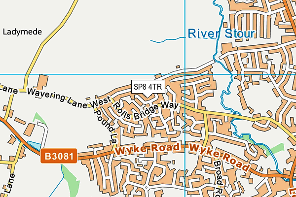 Map of CHRISTEY CLOVER R1 LTD at district scale