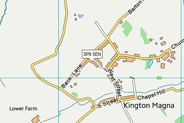 SP8 5EN map - OS VectorMap District (Ordnance Survey)