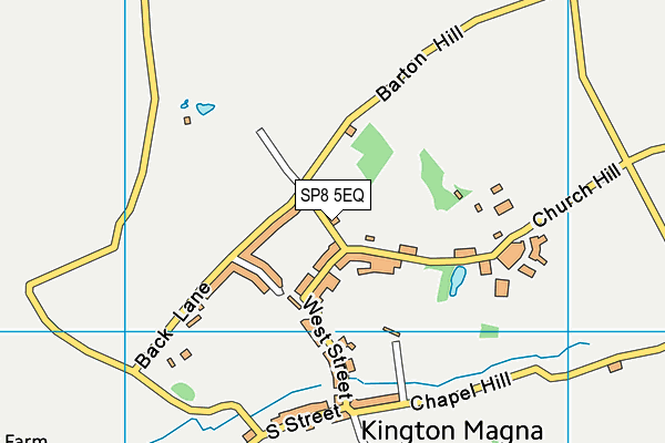 SP8 5EQ map - OS VectorMap District (Ordnance Survey)