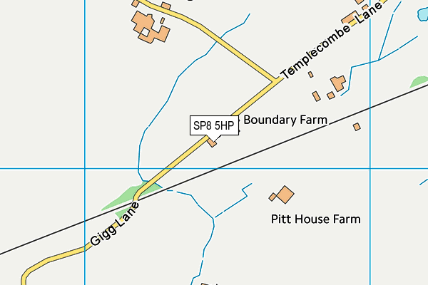 SP8 5HP map - OS VectorMap District (Ordnance Survey)