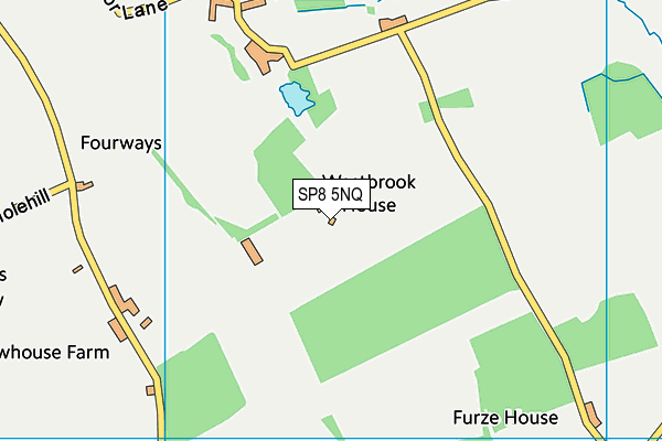 SP8 5NQ map - OS VectorMap District (Ordnance Survey)