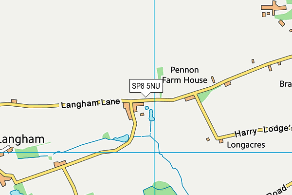 SP8 5NU map - OS VectorMap District (Ordnance Survey)