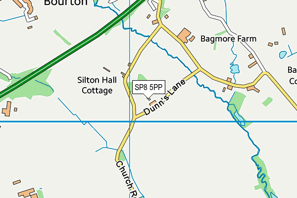 SP8 5PP map - OS VectorMap District (Ordnance Survey)