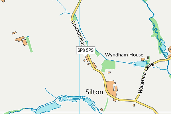 SP8 5PS map - OS VectorMap District (Ordnance Survey)