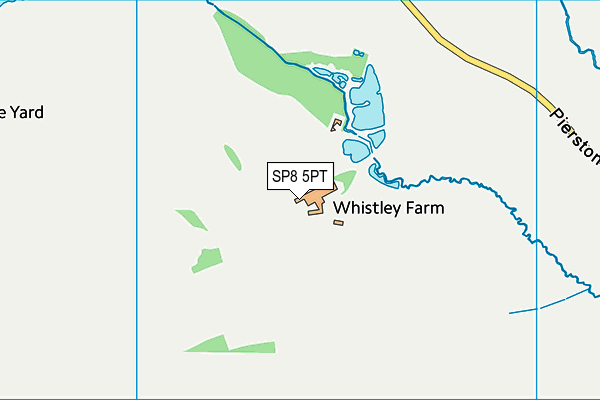 SP8 5PT map - OS VectorMap District (Ordnance Survey)