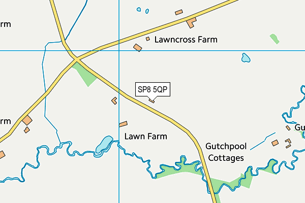 SP8 5QP map - OS VectorMap District (Ordnance Survey)