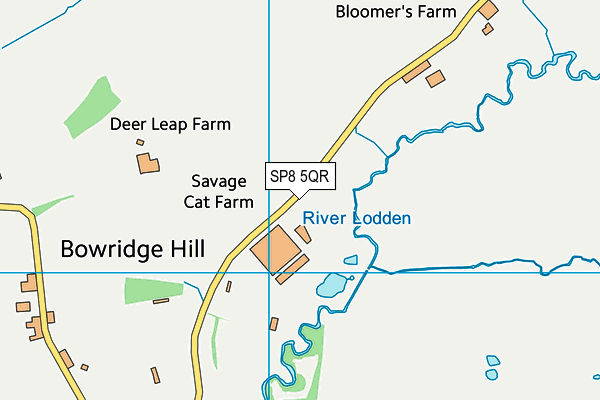 SP8 5QR map - OS VectorMap District (Ordnance Survey)