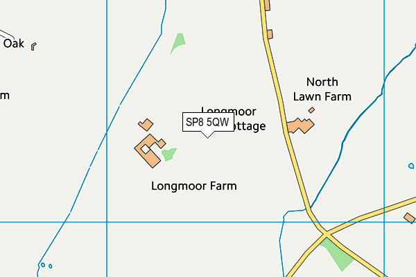 SP8 5QW map - OS VectorMap District (Ordnance Survey)