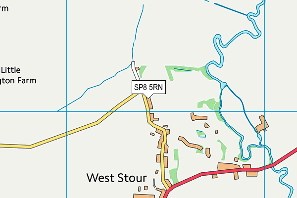 SP8 5RN map - OS VectorMap District (Ordnance Survey)
