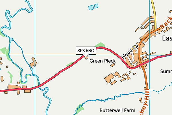 SP8 5RQ map - OS VectorMap District (Ordnance Survey)