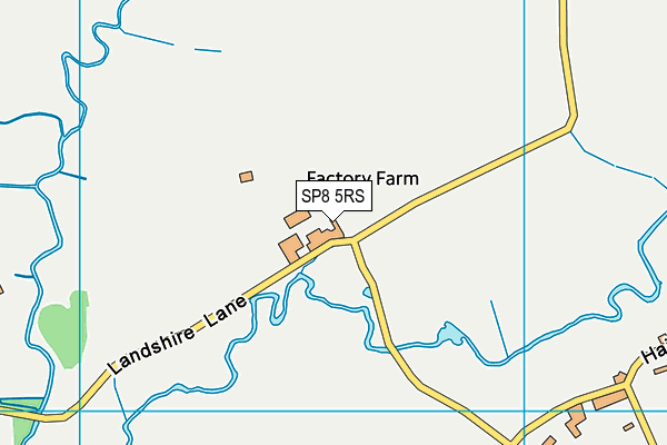 SP8 5RS map - OS VectorMap District (Ordnance Survey)