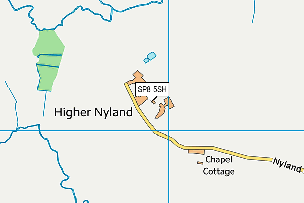 SP8 5SH map - OS VectorMap District (Ordnance Survey)