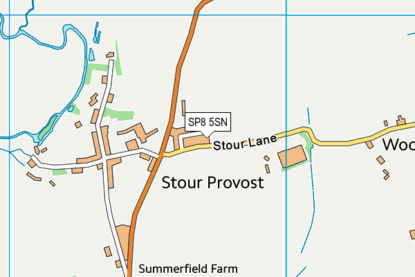 SP8 5SN map - OS VectorMap District (Ordnance Survey)