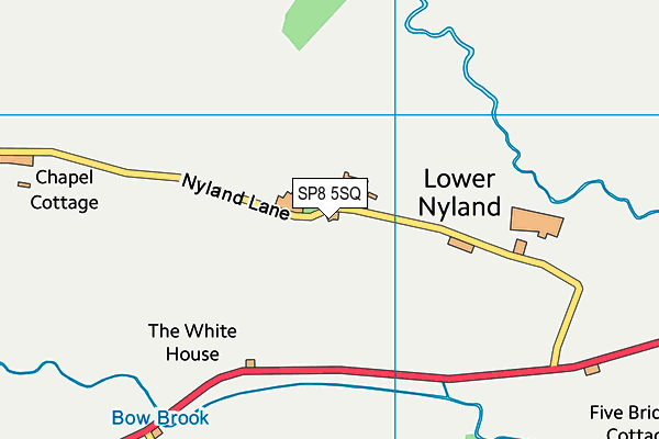 SP8 5SQ map - OS VectorMap District (Ordnance Survey)