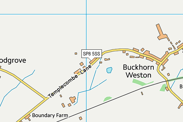 SP8 5SS map - OS VectorMap District (Ordnance Survey)